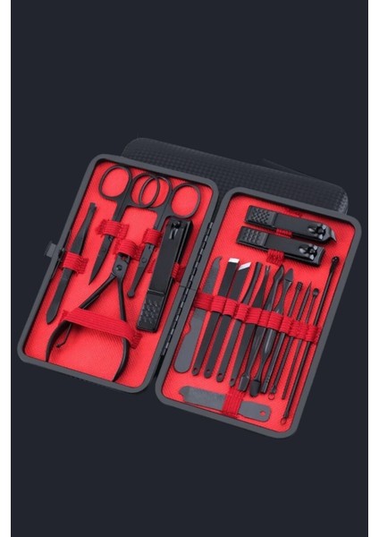 Buğz 18 Parça Çanta Tipi Manikür Pedikür Tırnak Bakım Seti modelleri