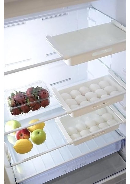 Eggo Pratik Geçmeli Mandallı Raf Yumurtalık 15'li Dolap Içi Yumurta Saklama Kutusu fırsatları