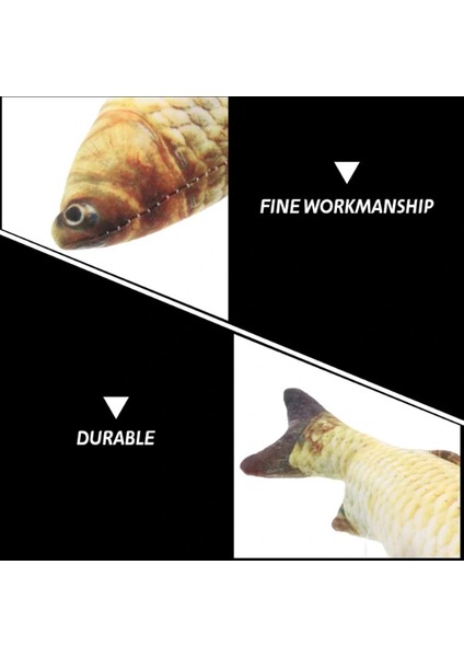 Buğz Kedi Oyuncağı Peluş Balık