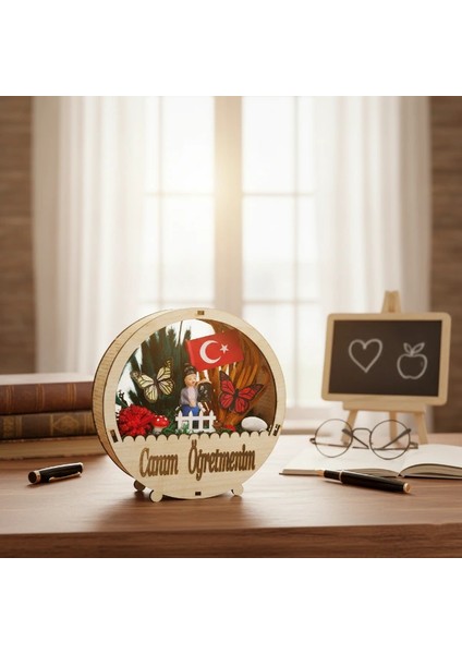 Buğz Yuvarlak Saksı Teraryum - Öğretmenler Günü Hediyesi modelleri