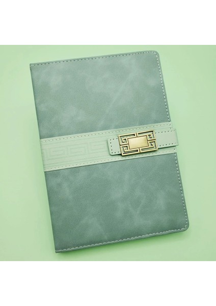 Buğz Tarihsiz Ajanda Defter Su Yeşili