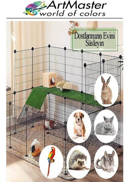 Yapay Çim 30X40 cm 1 Adet A3 Boyutunda Dekoratif Maket Çim Yapay Çim Halı Teraryum Suni Çim fırsatları