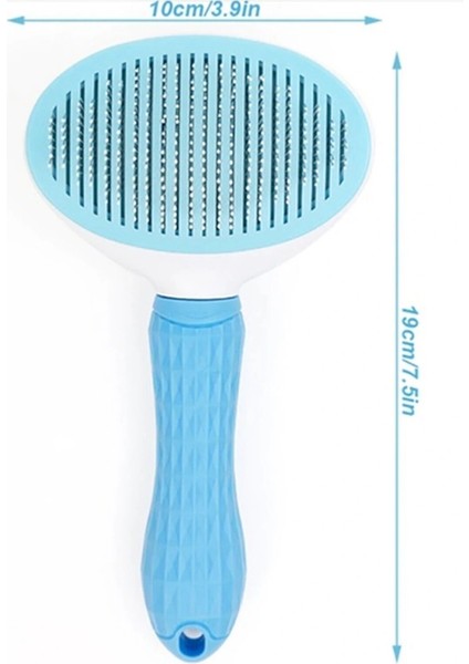 Buğz Otomatik Temizlenen Evcil Hayvan Tarağı Mavi fiyatları