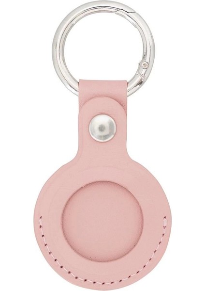 Apple Airtag Uyumlu Deri Anahtarlık, Nu2 Pembe fiyatları