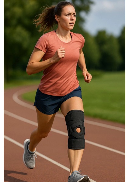 Ayarlanabilir Patella Destekli Ligamentli Menüsküs Çapraz Bağ Koruma Spor Koşu Için Silikonlu indirimleri