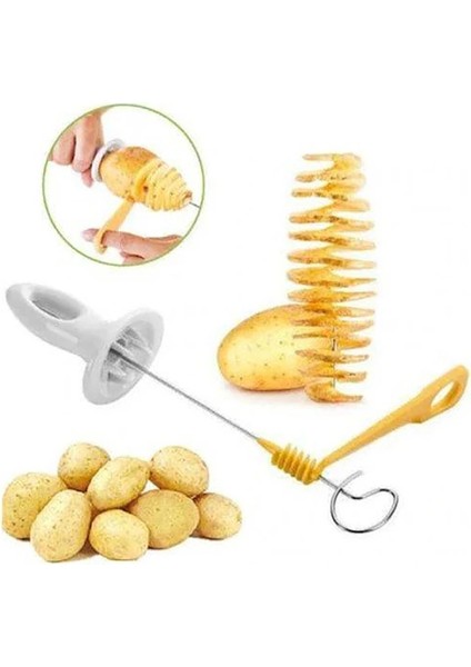 Buğz Spiral Patates Dilimleyici