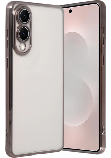 Samsung Galaxy S25 Edge Razer Lensli Silikon - Titan Gri