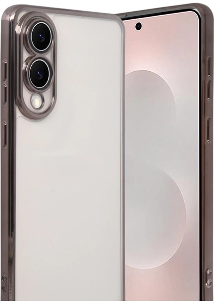 Samsung Galaxy S25 Edge Razer Lensli Silikon - Titan Gri fiyatları