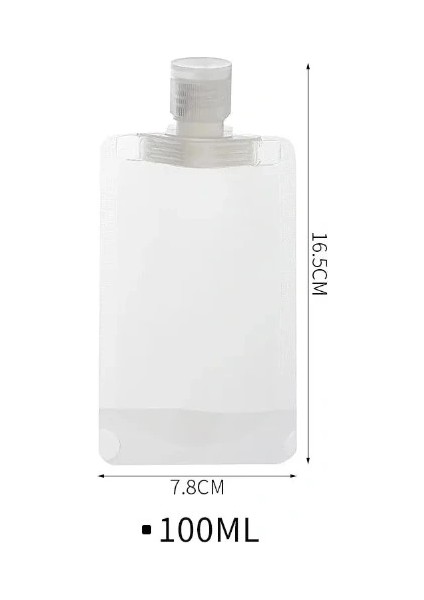 Buğz 3 Adet 100ML Krem Şampuan Kabı Tekrar Kullanılabilir Set fırsatları