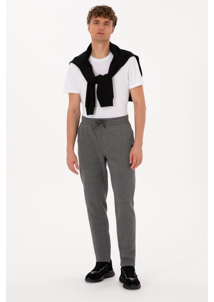 Erkek Antrasit Melanj Eşofman Altı 50313761-VR081