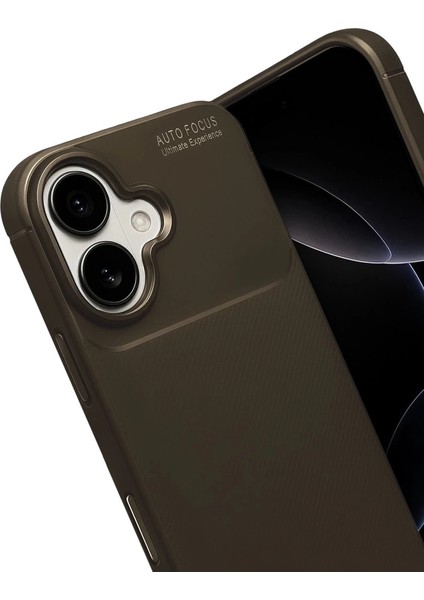Apple Iphone 17 Auto Focus Karbon Kapak - Kahverengi fiyatları