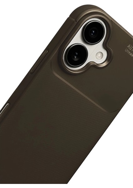 Apple Iphone 17 Auto Focus Karbon Kapak - Kahverengi fırsatları