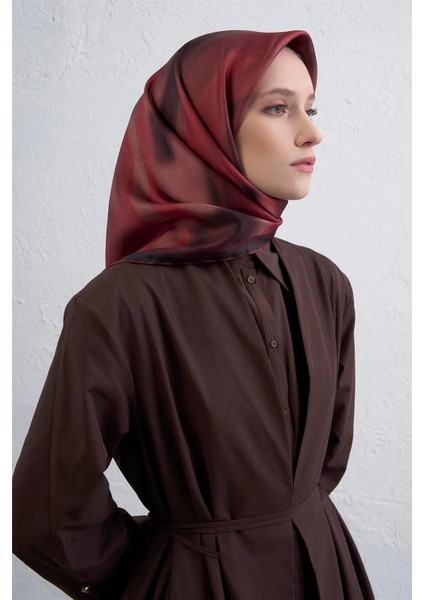 Soyut Desentwill Ipek Eşarp -2025/2026 -9436D 80 fiyatları