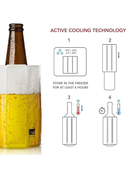 Vin - 38549606 Aktiv Kühler Motiv Bier "lager" 0,3-0,5l modelleri