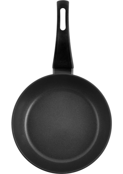 Cervinia Diamond Yapışmaz Tava, Yüksek, Alüminyum, Siyah 24 cm