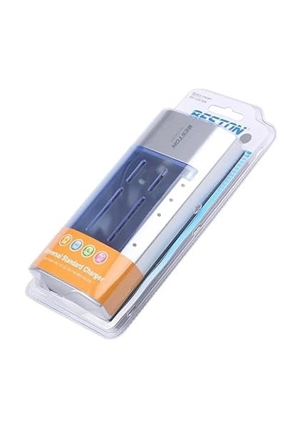 Beston (AA-AAA-C-D-9V-SC) Universal Tüm Boylar Pil Şarj Cihazı BST-C821BW fırsatları