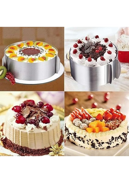 Home Paslanmaz Çelikten Ayarlanabilir Kek ve Pasta Kalıbı,ayarlanabilir Kek Çemberi,ayarlı Ekmek Kalıbı,pastacılık ve Dekokrasyon Için Çelik Paslanmaz Ayarlı Kek Kalıbı indirimleri