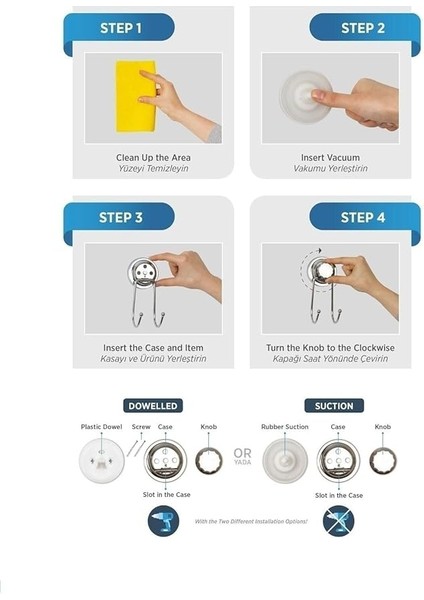 Haus Delmeye Son Vakumlu Katı Sabunluk Düzenleyici Krom VK-713 fırsatları