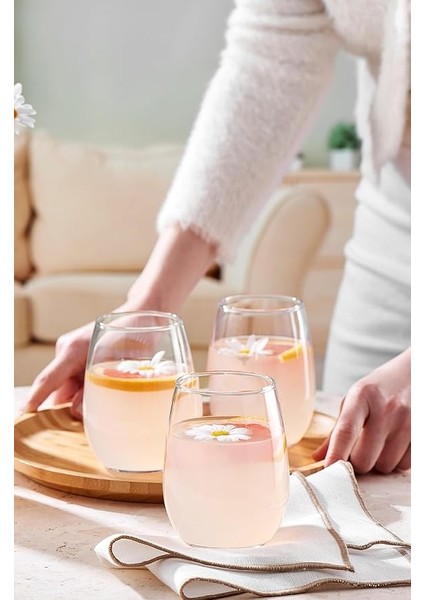 Amber Şarap Bardağı, 3'lü 440 cc fırsatları