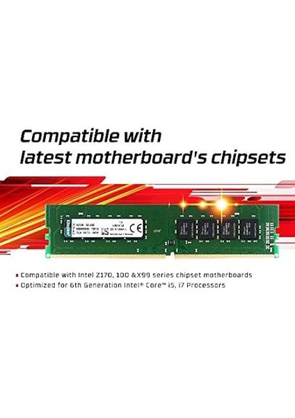 8 GB Ddr4 3200 Mhz KVR32N22S8/8 - Pc modelleri