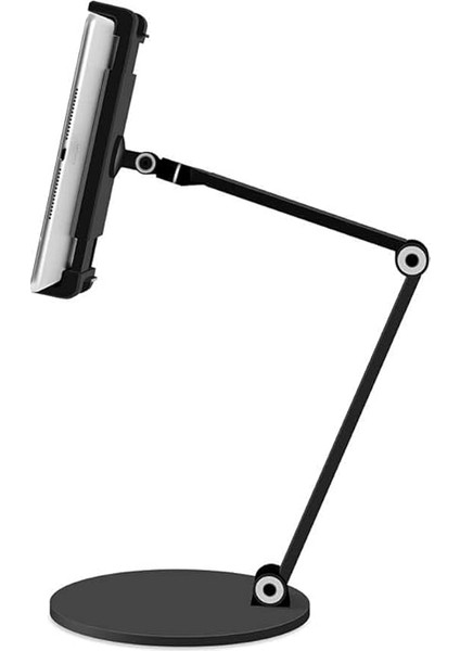 STD20144LG 360° Ayarlanabilir Teleskobik 4"-13" Ergonomik Tablet Standı Koyu Gri modelleri