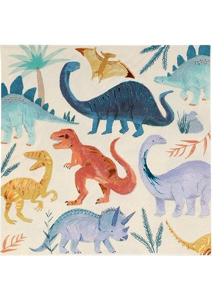 Meri 202232 Dinozor Peçete (L) (16'lı)