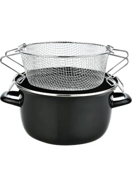 Emaye Telli Kızartma Tenceresi 24 cm