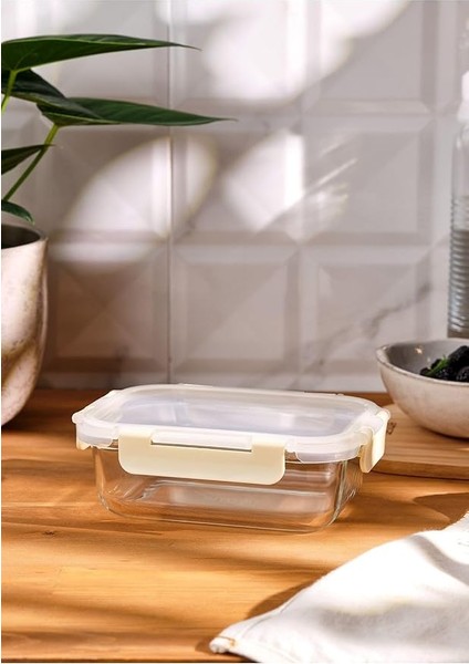 Soft 640 ml Borosilikat Saklama Kabı