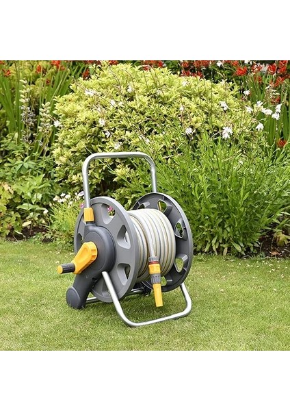 2431H Duvarda ve Yerde Kullanılabilen 25 M Hortumlu 45 M Kapasiteli Hortum Toplama Sarma Makara Seti modelleri