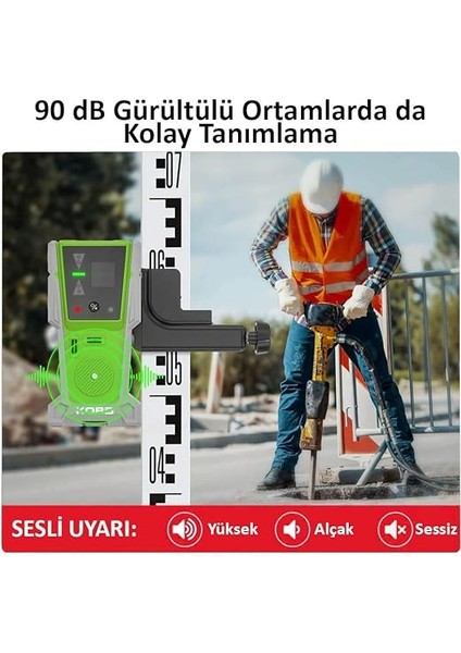 KBL8RG 60 Metre Lazer Hizalama Dedektörü modelleri