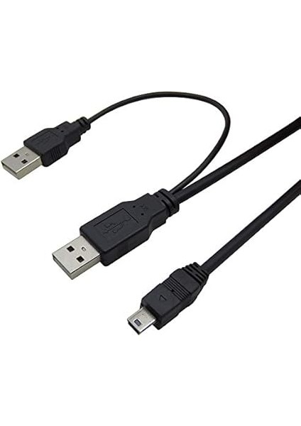 4529 USB Y 3 Giriş Mini 5 Pin Harddisk Kablosu fiyatları