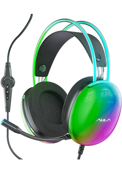 S505 Rgb USB Gaming Mikronfonlu Oyuncu Kulaklığı Siyah