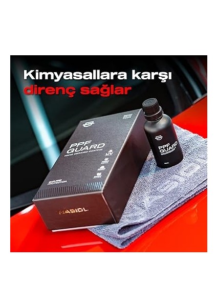 Ppfguard Araç Boya Koruma Filmi (Ppf) Için Nano Seramik Kaplama-50 Ml-1,5 Yıl Etkili, Oto Seramik Kaplama Kiti, Nano Boya Koruma ve Parlatma, Ppf Koruyucu indirimleri