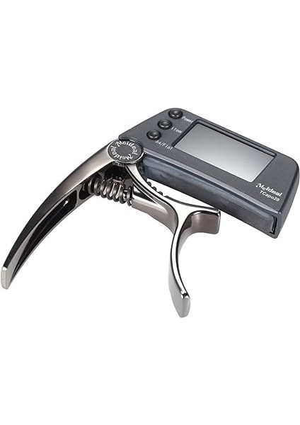 TCAPO20 Hızlı Değişim Anahtar Capo Tuner Akustik Elektro Gitar Bas Kromatik Için Alaşım Malzeme modelleri