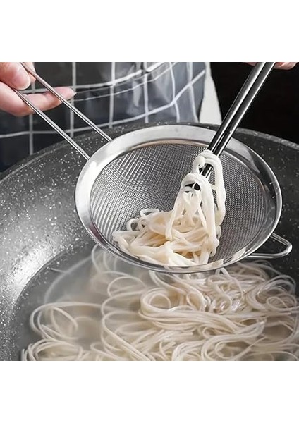 Paslanmaz Çelik Pratik 4'lü Çay Süzgeci Sebze Makarna Un Süzgeç fiyatları