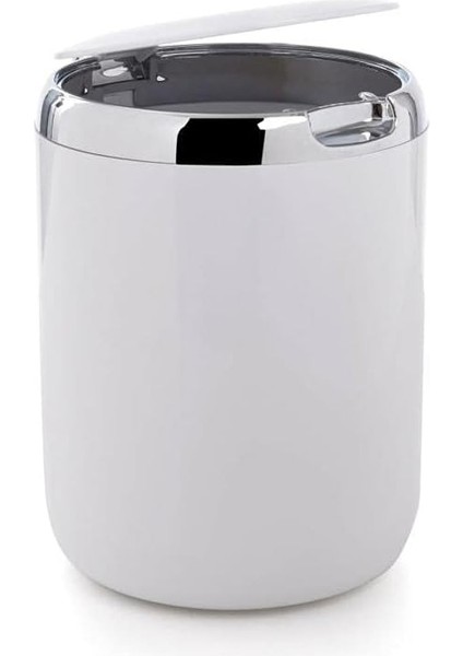 Plastik Kapaklı Pasifik Çöp Kovası 3lt 15,5 x 20 cm Beyaz fiyatları