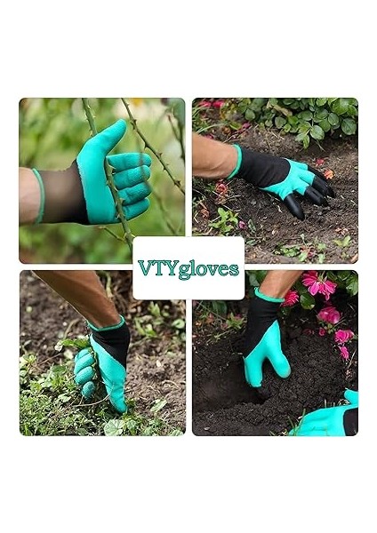 Geçirmez Bahçe Eldiveni, Sağ Elde, Pençeli, Kazma, Ekim ve Gül Budama Için, El Koruması, Erkek, Kadın, Güvenli Iş Eldiveni, Saplı Bahçe Hediyeleri modelleri