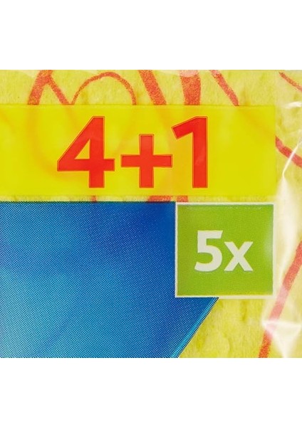 Temizlik Bezi, Novolon, Kir Söken Cepler, 4+1'li Avantaj Paket modelleri