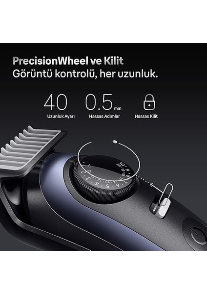 Sakal Düzeltici Series 7, +10 Berber Ekipmanları, 40 Uzunluk, Problade, BT7540 fırsatları