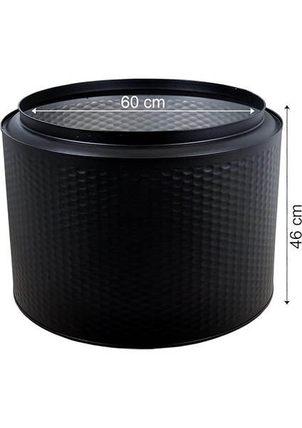 Saksı Büyük Bitki Ağaç Saksısı Büyük Boy Saksı Fırınlanmış Statik Boyalı Boy 46 cm Çap 60 cm indirimleri