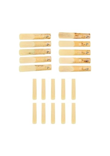Klarnet Klarnet Kamış 2.5 10 Adet Plastik B Düz 2.5 Klarnet Kamış Tamir Parçaları Reed Aksesuar fiyatları