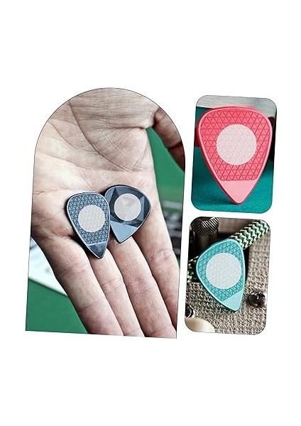 Gitar Penası Tutacakları 20 Adet Silikon - Pedler Gitar Penaları ve Aksesuarları Için Tasarım modelleri