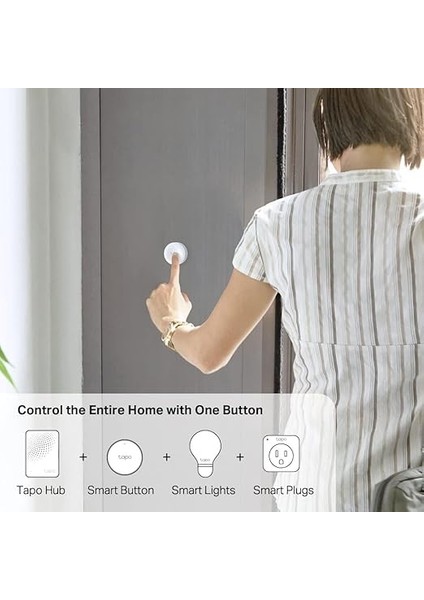 Tapo S200B, Akıllı Buton, Özelleştirilmiş Eylemler, Akıllı Kontrol, Tek Tıklamayla Alarm Aktivasyonu, Uzun Ömürlü Pil, Tapo Hub Gereklidir Ayrıca Satılır indirimleri