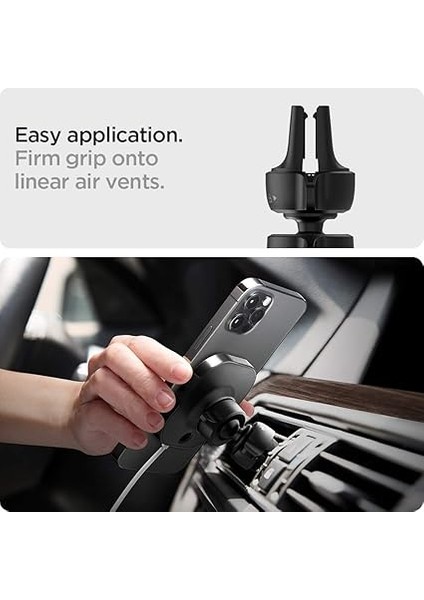 Magfit Air Vent Araç Içi Telefon Tutucu iPhone Için Magsafe Özellikli Şarj Aleti (Magsafe Dahil Değildir) Black - ACP02791 indirimleri
