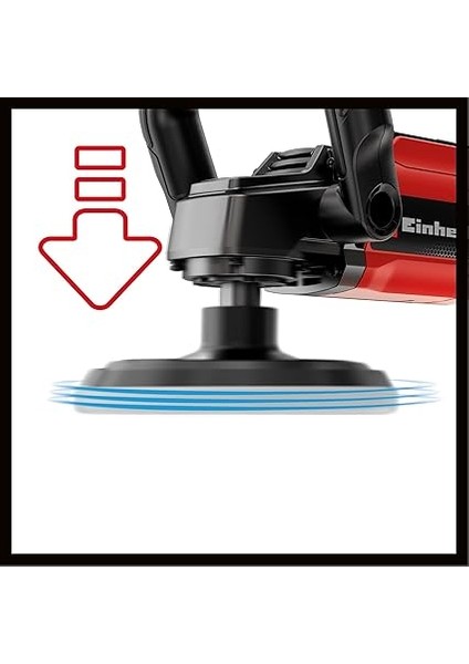 Polisaj / Zımpara Makinesi Cc-Po 1100/150 Ce (1100 W, Ø 150 mm Polisaj Plakası, Elektronik Hız 500 - 3.500 Min-1, Sabit Elektronik, Cırt Cırt, Aksesuarlar Dahil) indirimleri