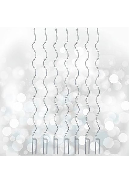 Group 20 Adet 150 cm Metal Spiral Bitki Destek Çubuğu Hobi Bahçesi Bitki Bağlama Teli Sebze Desteği ve Çiçek Teli fırsatları