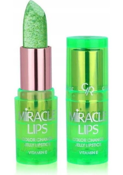 Rose Miracle Lips Color Change Jelly Lipstick No: 102 Bright Pink - Renk Değiştiren Ruj