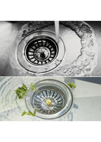 Paslanmaz Çelik Mutfak Evye Lavabo Süzgeci Lavabo Gideri Atık Gıda Tıpası fiyatları