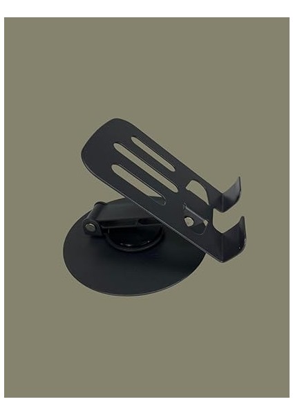 Katlanabilir 360 Dönebilen Ayarlanabilir Telefon ve Tablet Tutucu Masa Üstü Standı Siyah Profesyonel Tok Aliminyum Stand Business Model A Sınıfı Malzeme Döner Akıllı Telefon Standı modelleri