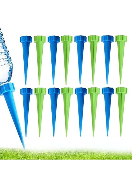 12 Adet Otomatik Bitki Sulama Çivisi, Koni Bitki, Damla Sulama Kazığı, Bahçe, Ev, Iç ve Dış Mekan Için fiyatları